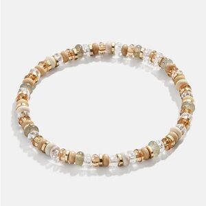 NWOT BaubleBar Gianna Semi-Precious Bracelet in Neutral